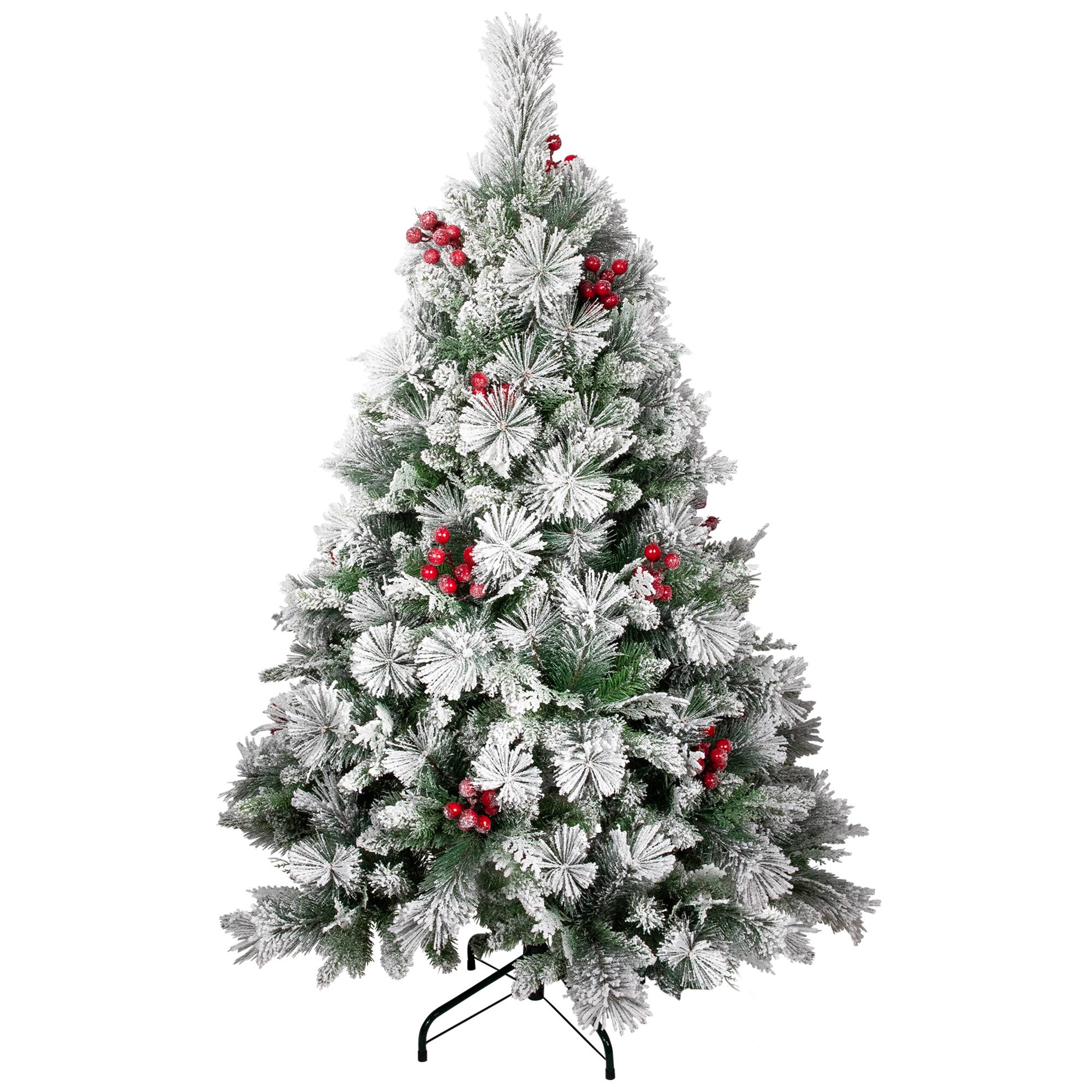 5ft. Unlit Real Touch™ Full Heavily Flocked Whittaker Spruce Artificial Christmas Tree